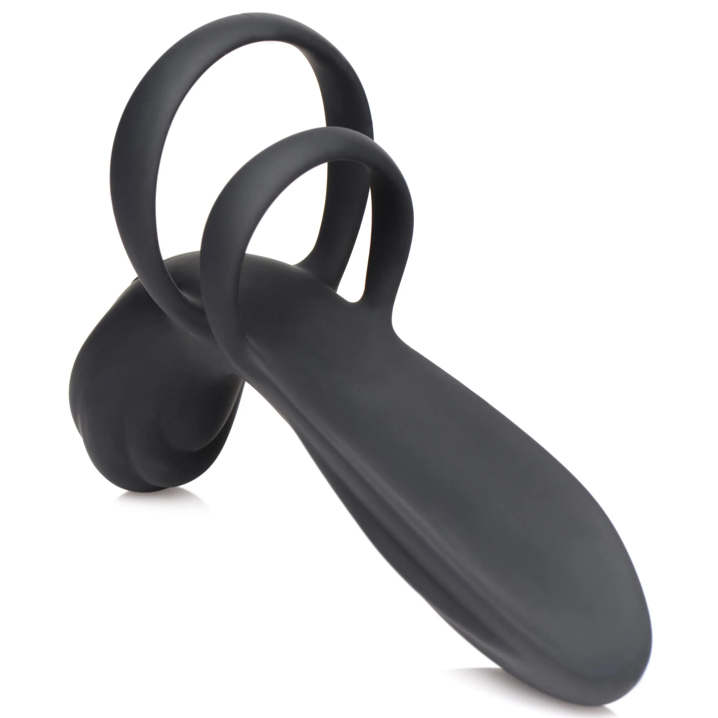 Enhanced Silicone Vibrating Girth Sleeve with Remote Control - 10 Vibration Modes