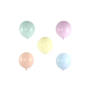 12" Latex Balloons | Assorted Matte Pastel | 50 pcs