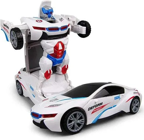 2-in-1 Robot Deform Car - Transforming Toy for Kids