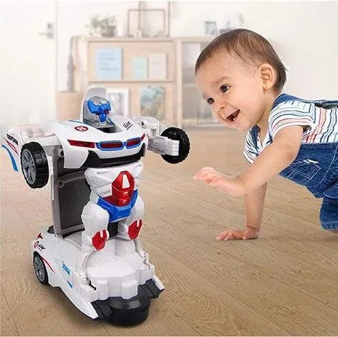 2-in-1 Robot Deform Car - Transforming Toy for Kids