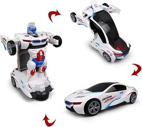 2-in-1 Robot Deform Car - Transforming Toy for Kids