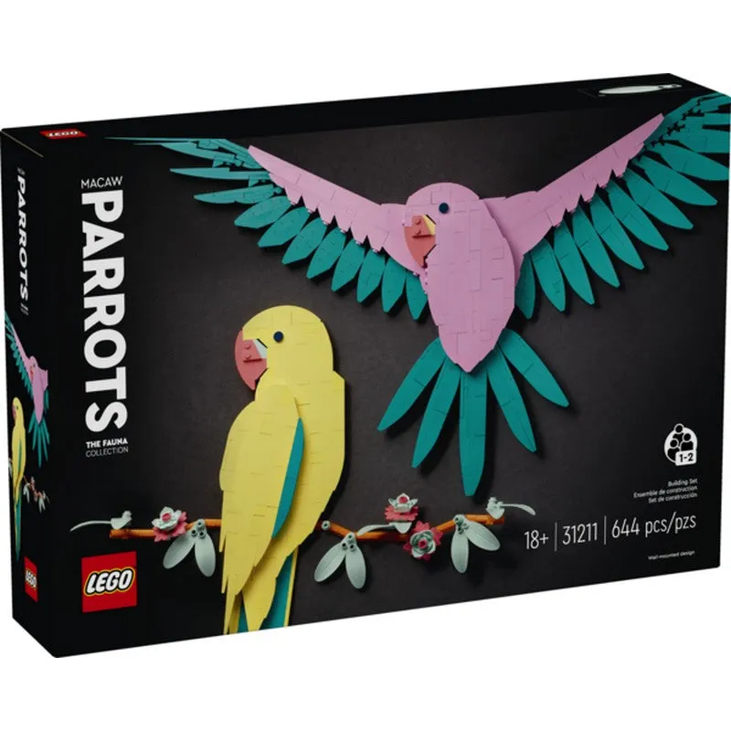 31211 LEGO® Art The Fauna Collection – Macaw Parrots