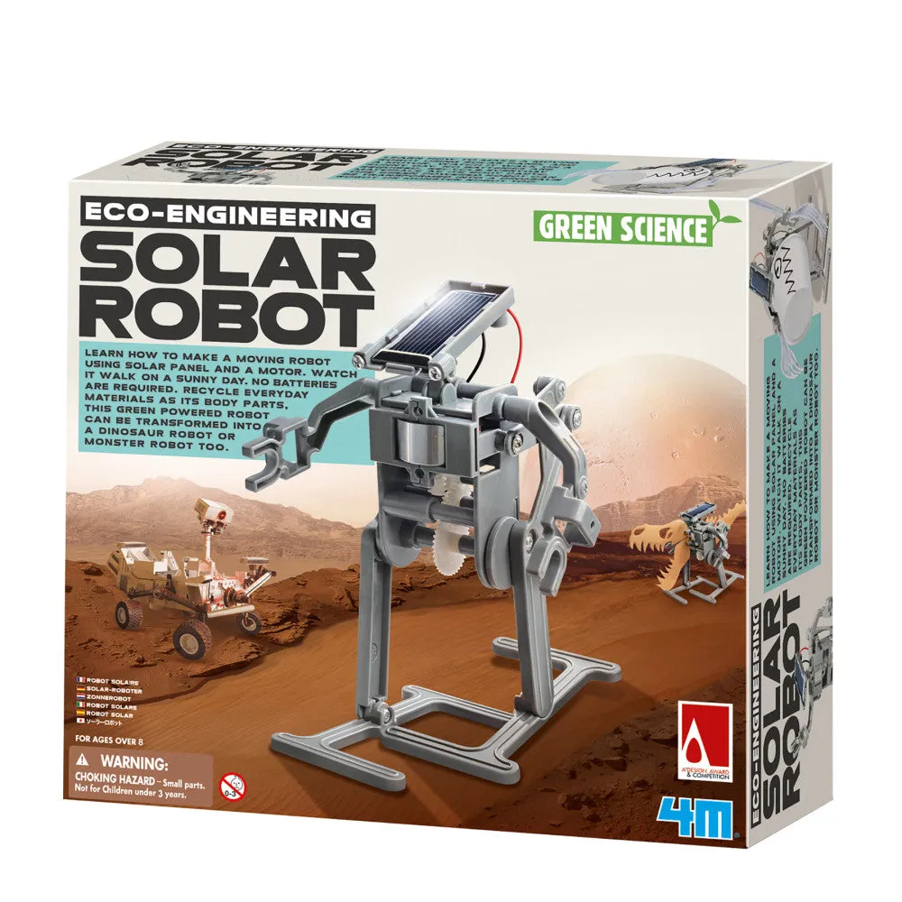 4M Green Science - Solar Robot Kit - Eco-Friendly Learning Toy