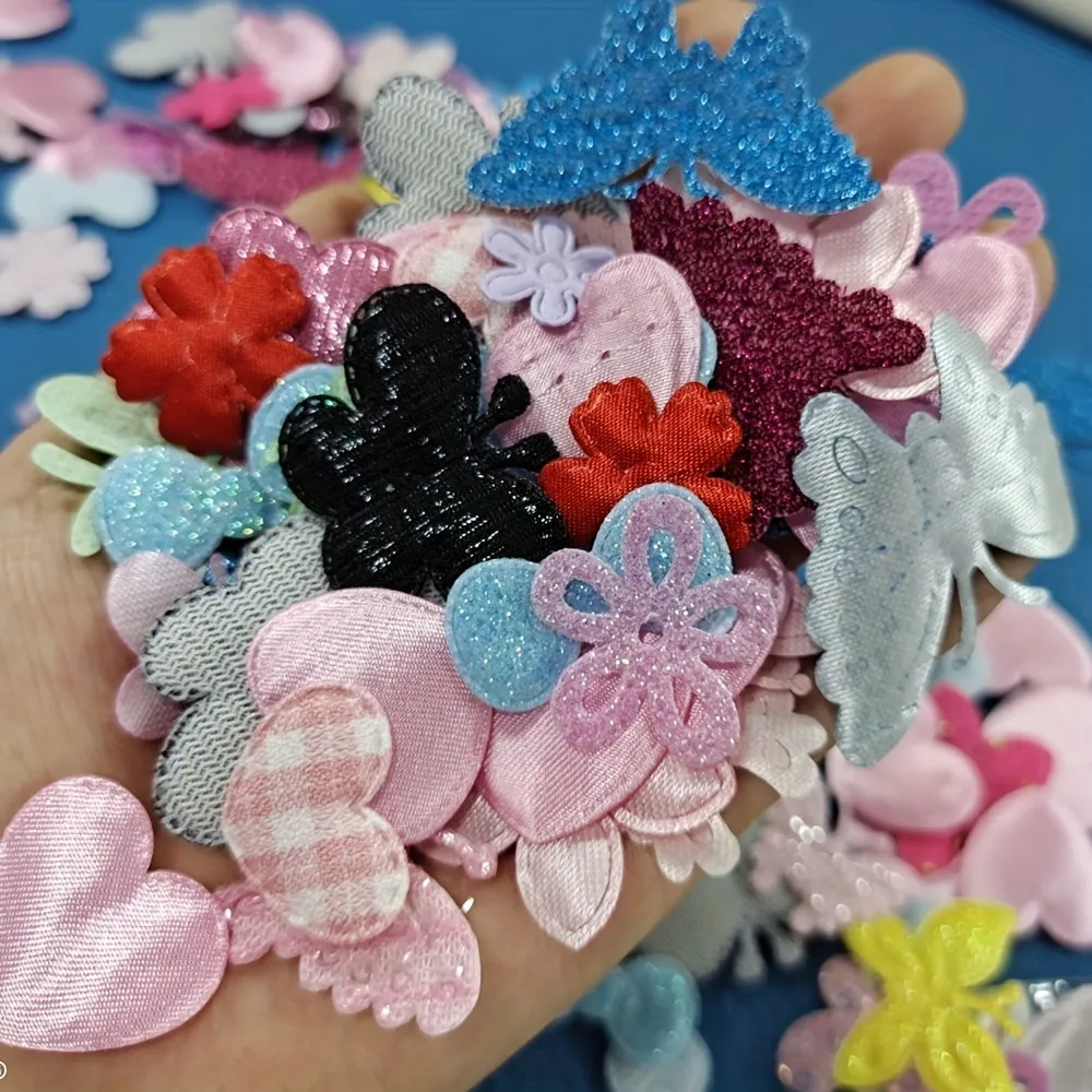 50 Assorted Decorative Sequins for Holiday DIY Fashion Projects