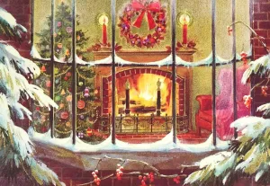 A Cozy Christmas (51 Piece Mini Christmas Wooden Jigsaw Puzzle)