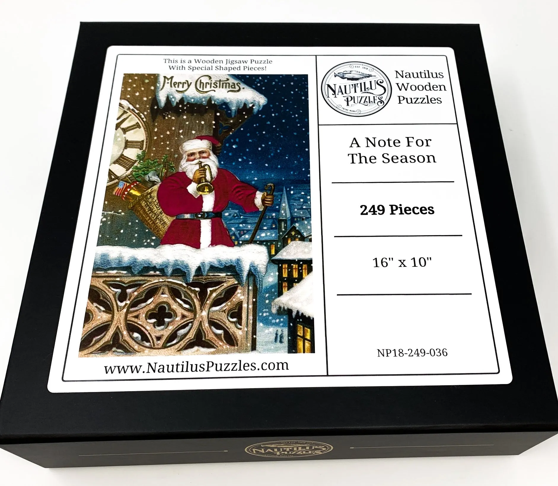 A Note For The Season (249 Pieces) Wooden Christmas Jigsaw Puzzle