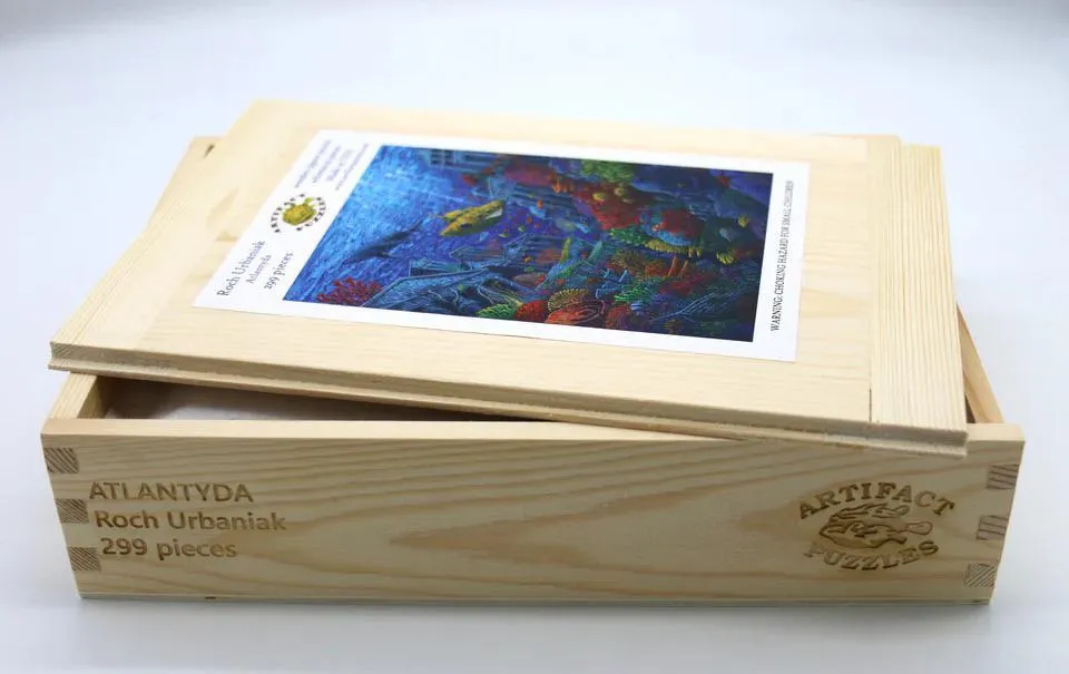 Atlantyda Wooden Jigsaw Puzzle