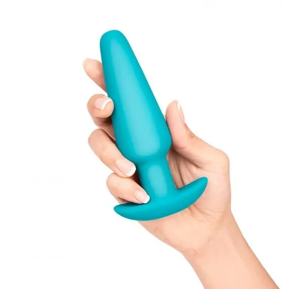 B-Vibe Anal Training Plug & Accessories Set in Turquoise