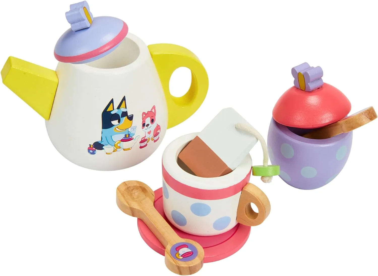 Bluey Wooden Tea Party Set