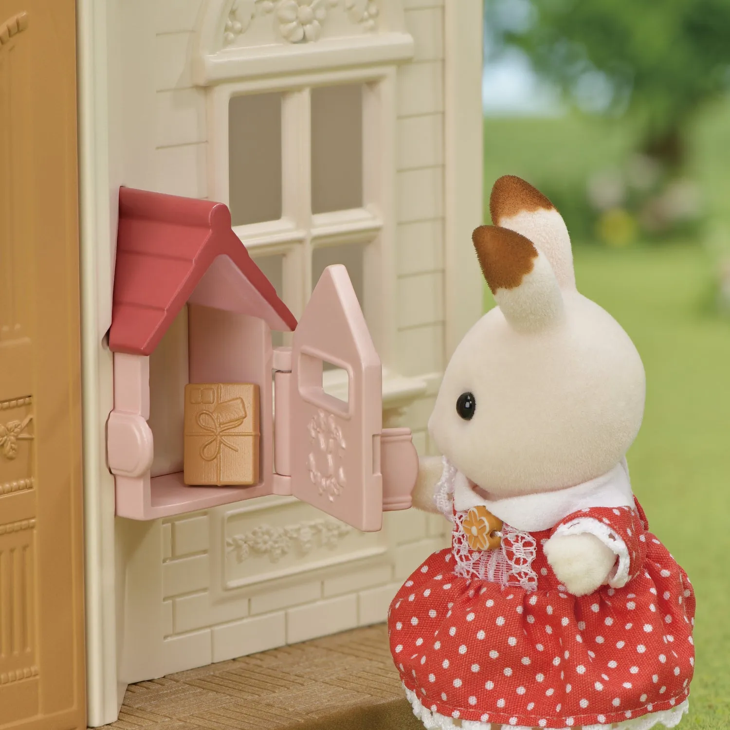 Calico Critters Red Roof Cozy Cottage Home