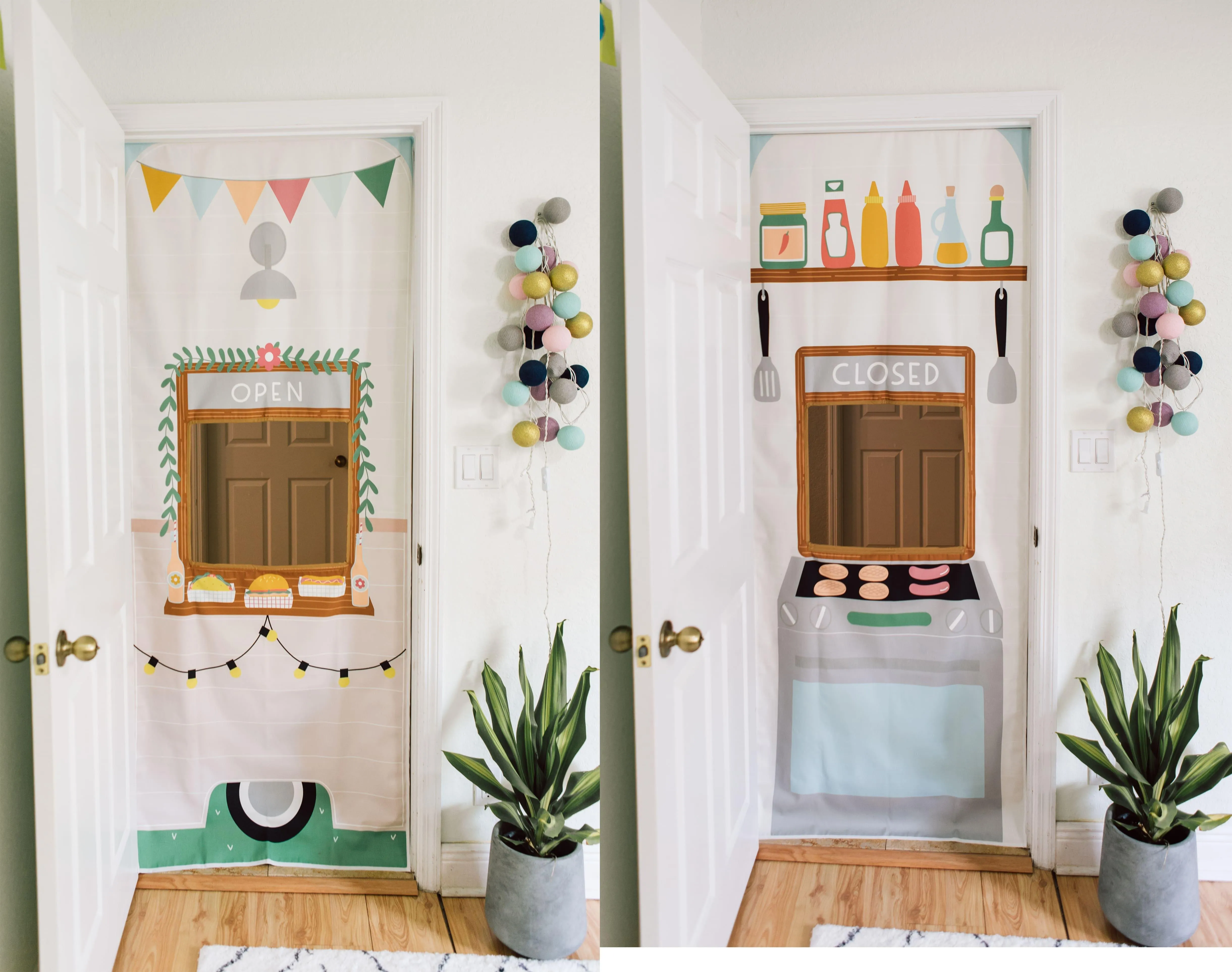 Camper Food Truck Doorway Playhouse