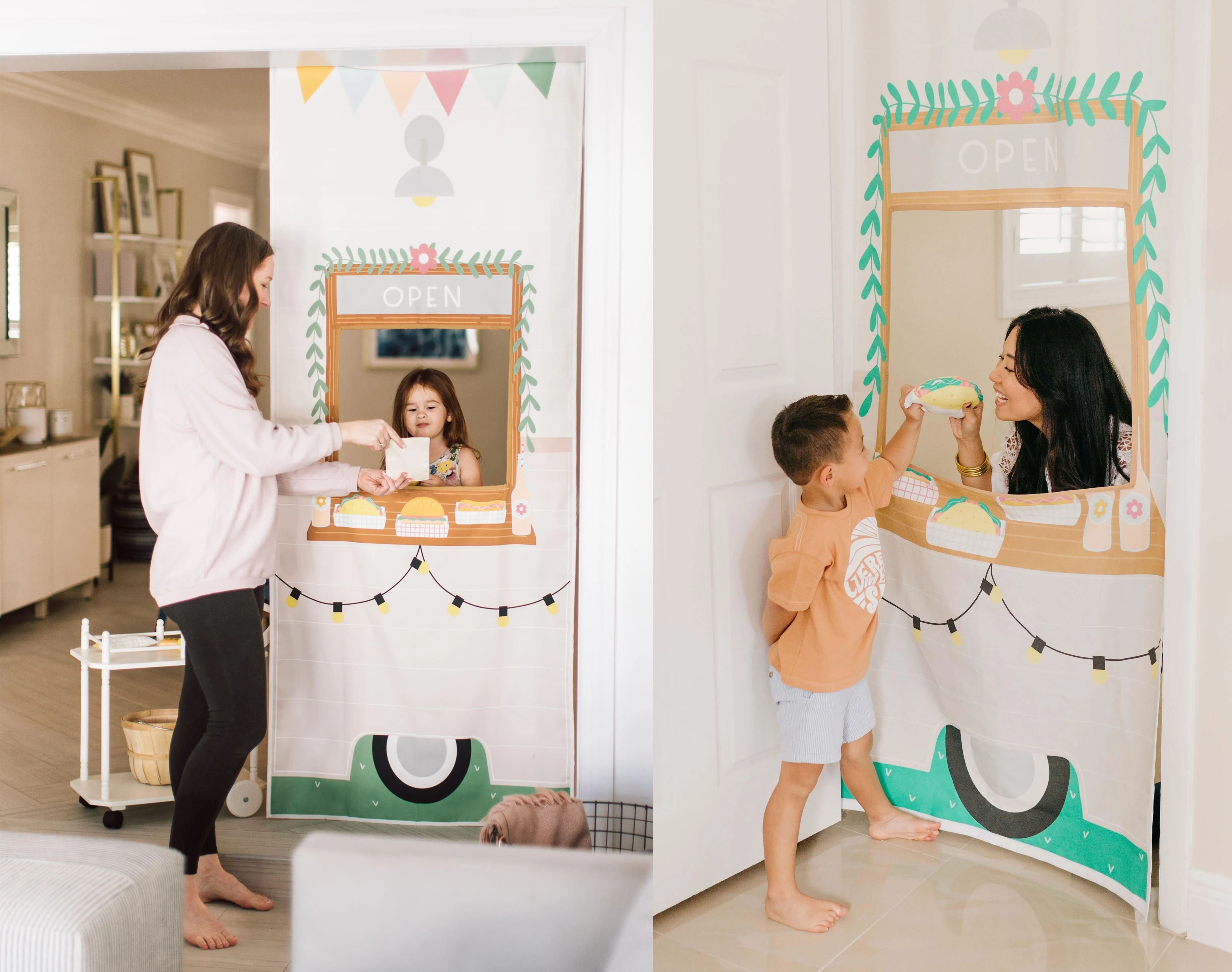 Camper Food Truck Doorway Playhouse