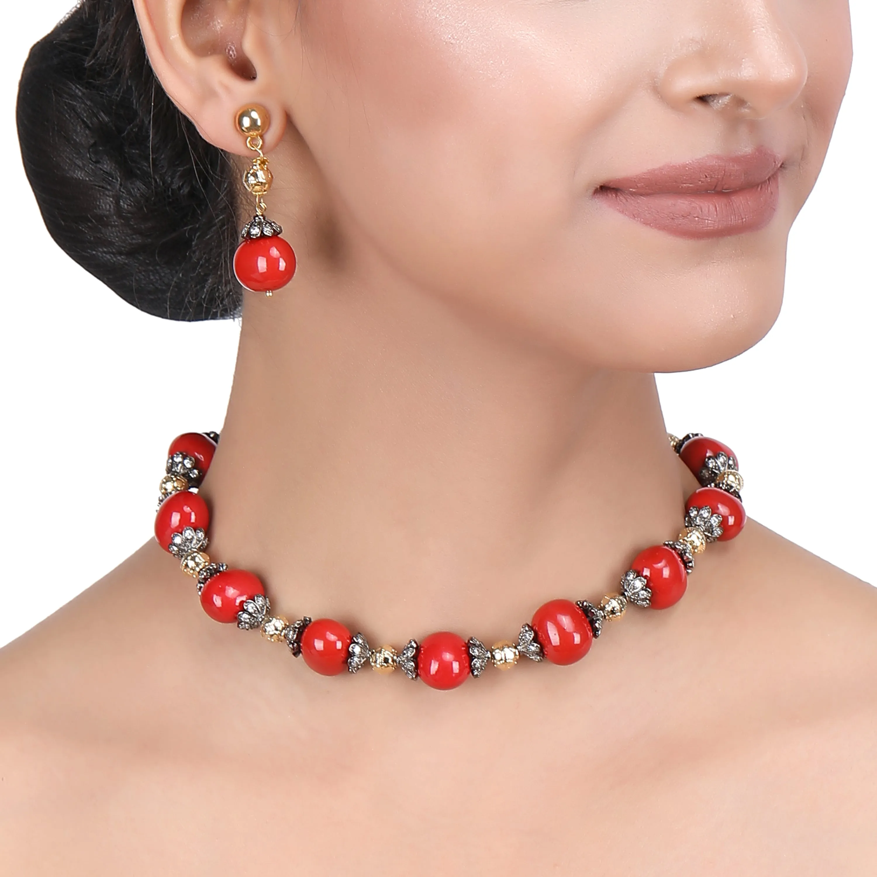 Chaav Aaski  Necklace Set