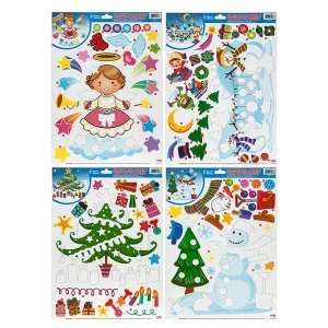 Christmas Advent DIY Window Sticker Pack