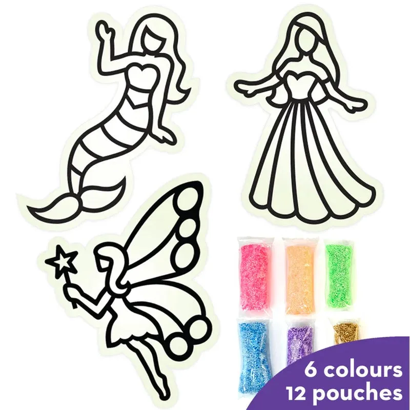 Clay Stickers - Princess (DIY Craft Kit)