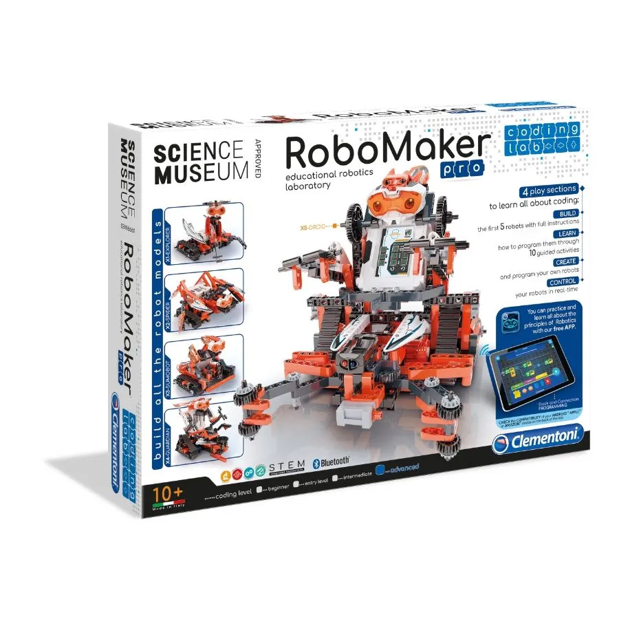 Clementoni - Robo Maker Pro Coding Kit