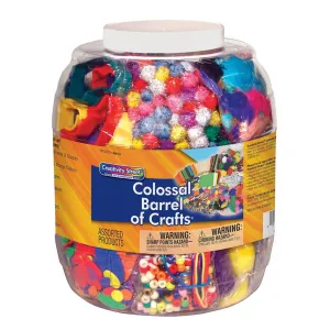 Colossal Barrel Of Crafts Assorted Sizes & Color