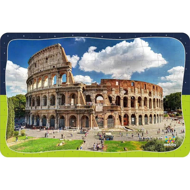 Colosseum Wooden Jigsaw Puzzle, 108 Pieces