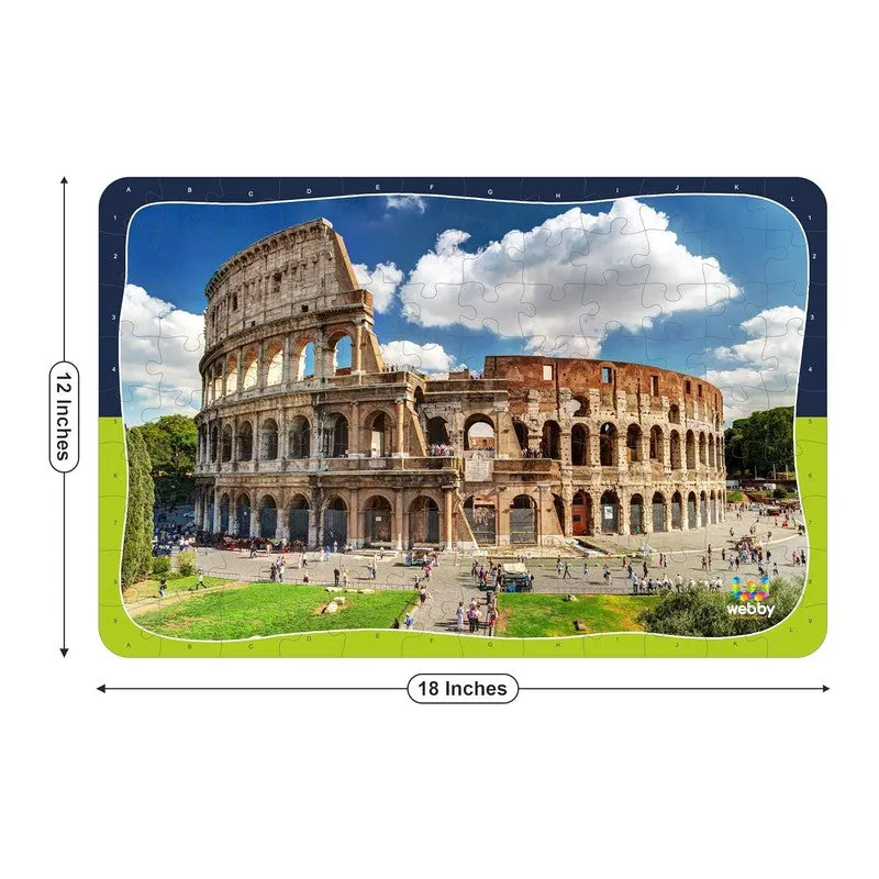 Colosseum Wooden Jigsaw Puzzle, 108 Pieces