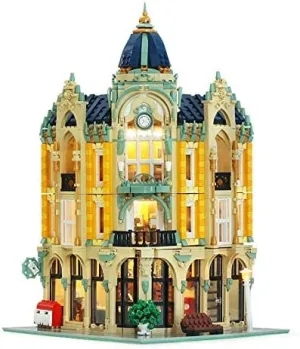 Corner Post Office Street View Creator Modular City Building Blocks Set | General Jim's Toys