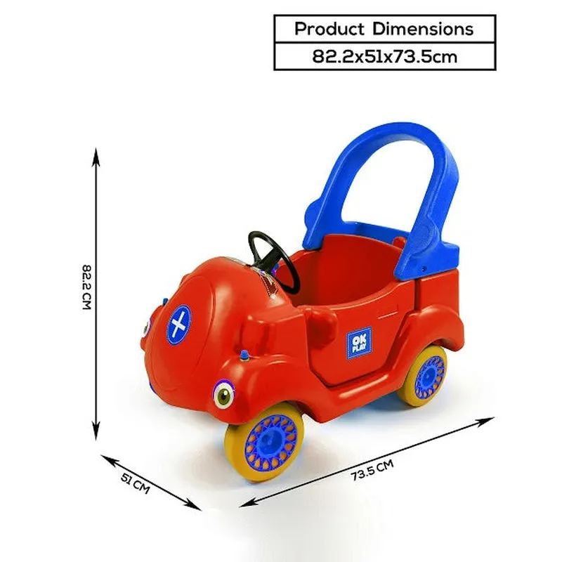 Coupe Car Toys for Kid || Small Car - Red & Blue (COD not available)