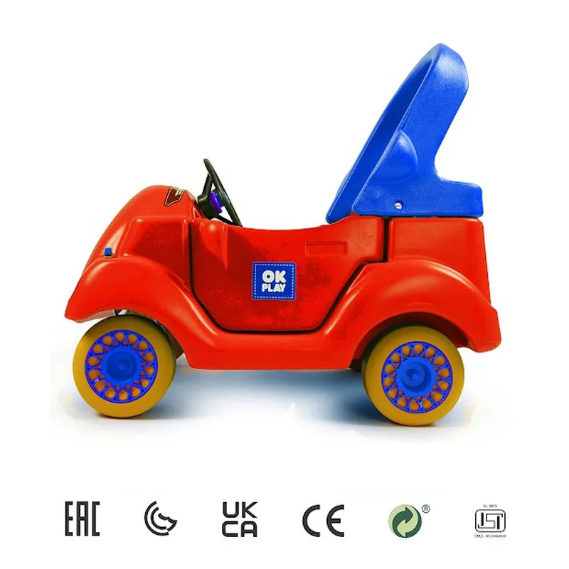 Coupe Car Toys for Kid || Small Car - Red & Blue (COD not available)