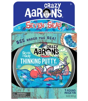 Crazy Aaron's® Thinking Putty® Trendsetters Mega Tin: Seven Seas