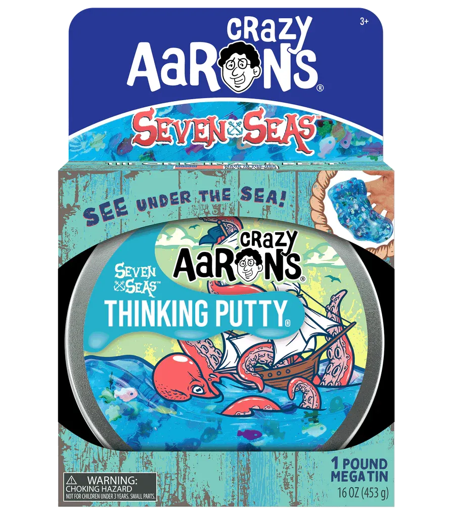 Crazy Aaron's® Thinking Putty® Trendsetters Mega Tin: Seven Seas