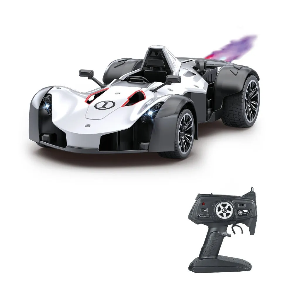 Die-cast Spray Racing Car Sports-White