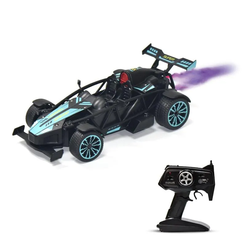 Diecast Spray Remote Control F1-BU Car with LED Light & Sound | 1:12 Scale Model