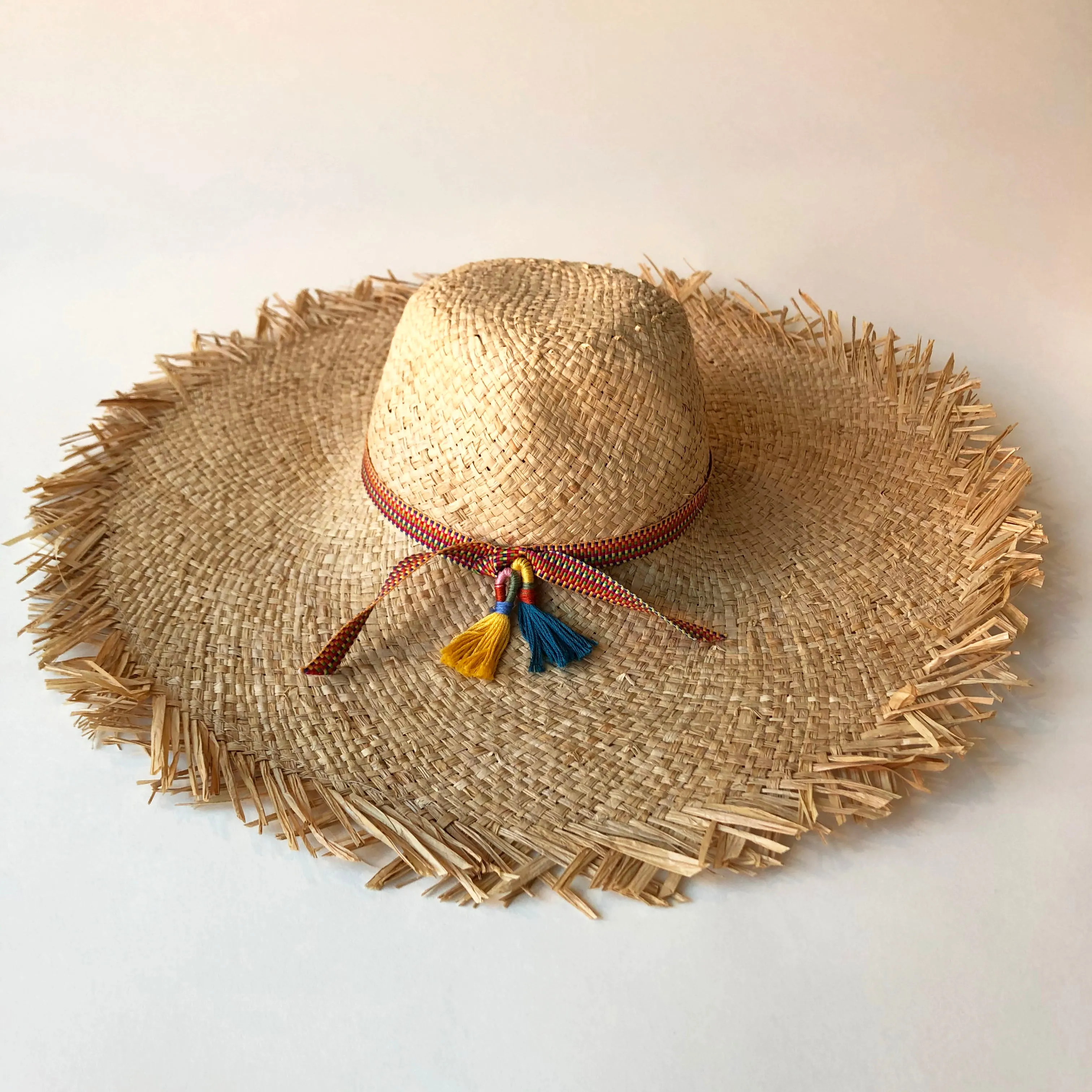 DIY Raffia Sunhat with Tassels Kit