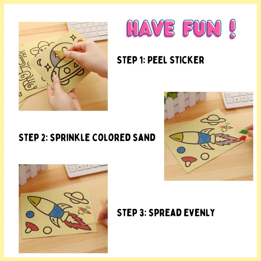 DIY Sand Art Card