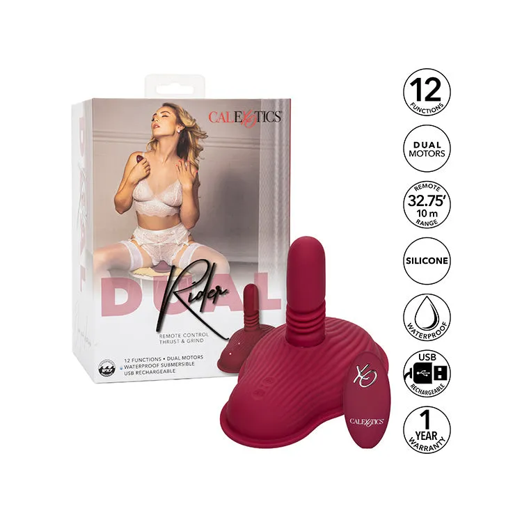 Dual Rider Remote Control Thrust & Grind Vibrator