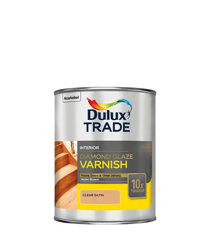 Dulux Trade Diamond Glaze Varnish - Clear