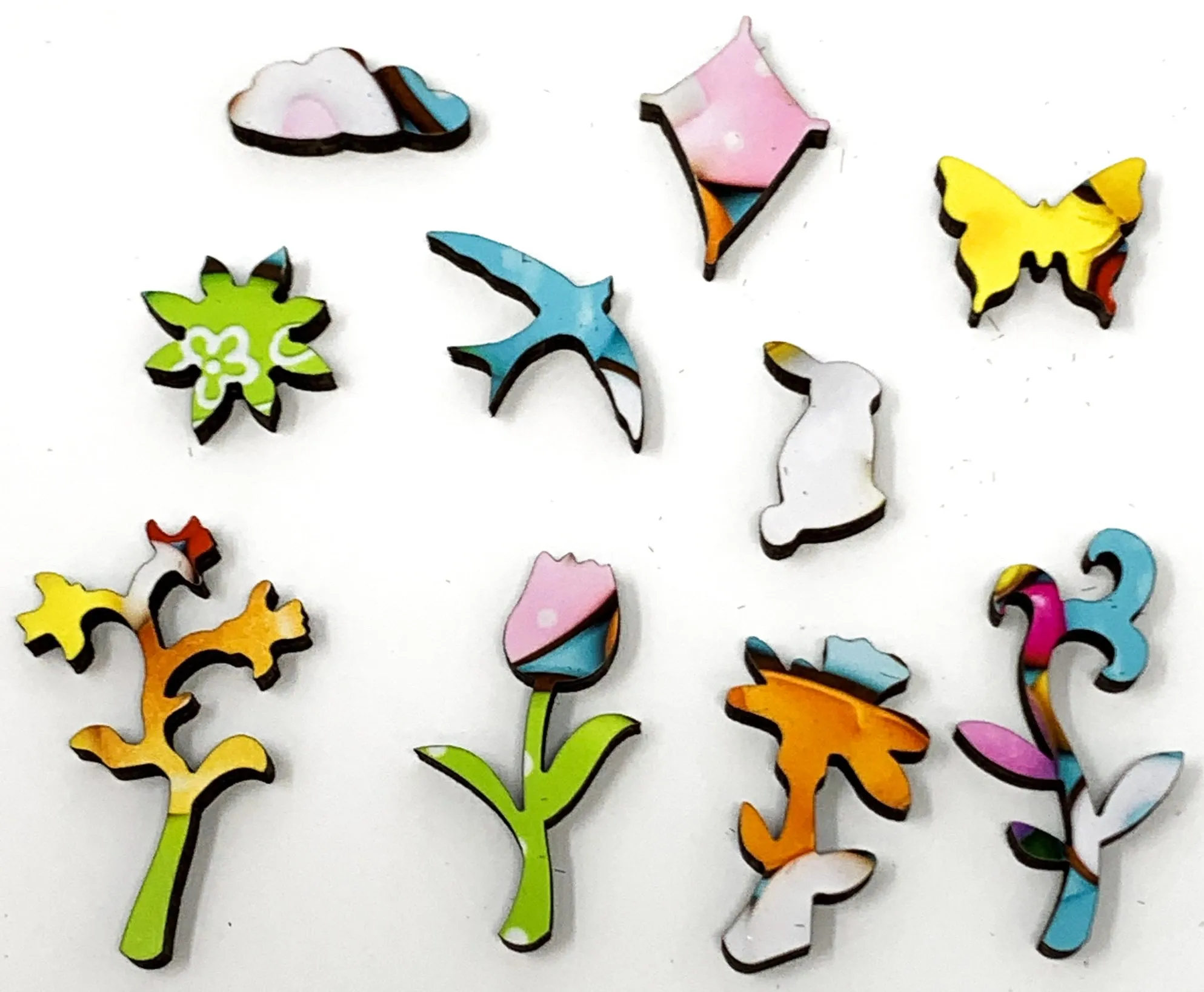 Easter Cookies (60 Piece Mini Wooden Jigsaw Puzzle)