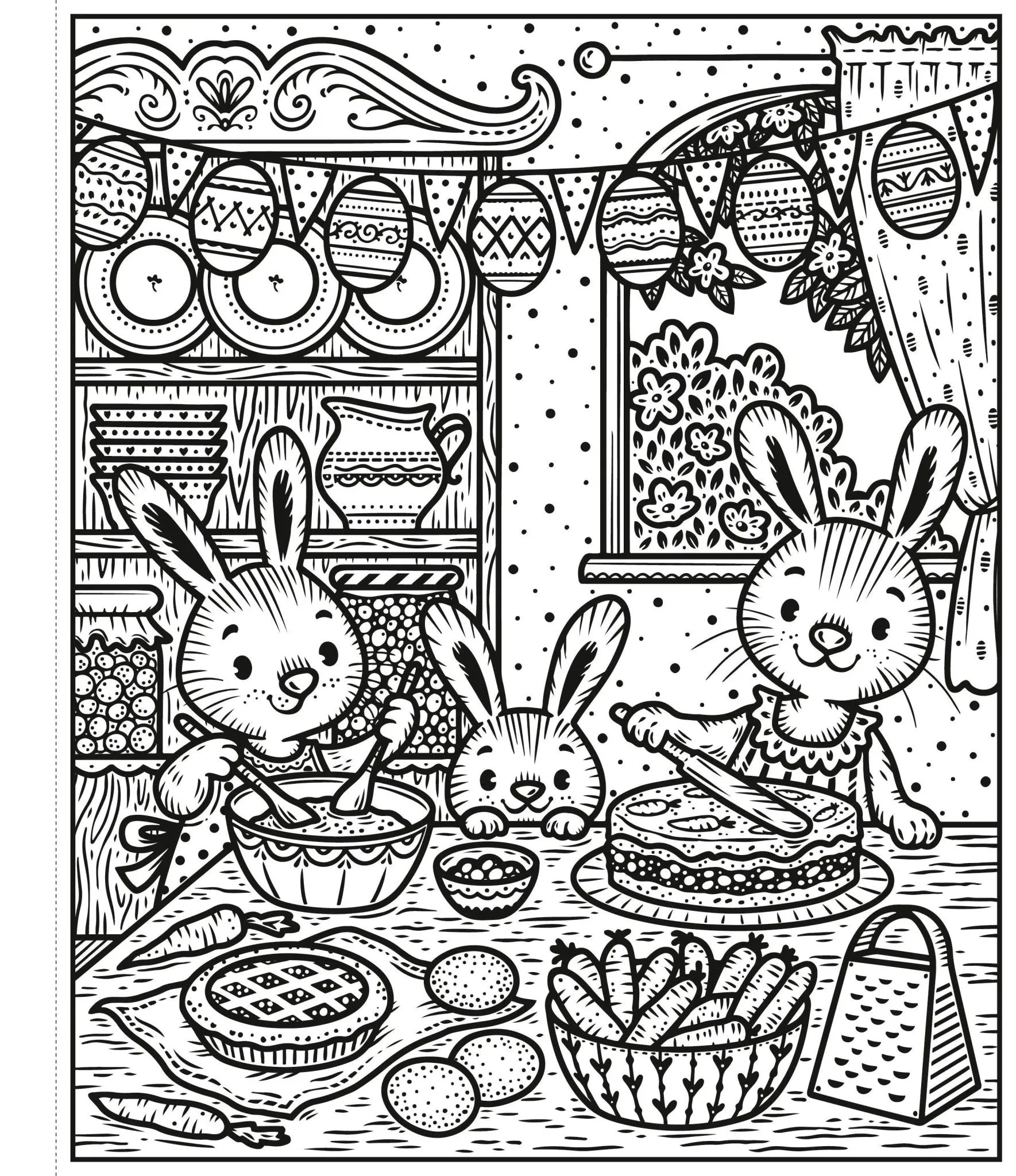 Easter Magic Painting Book