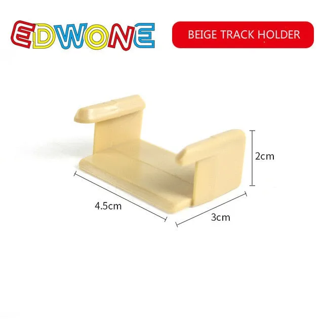 EDWONE  All Kinds Wooden Track Part Beech Wooden Railway Train Track TOY Accessories fit for thoma s Biro