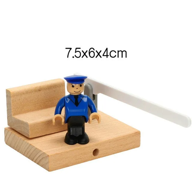 EDWONE  All Kinds Wooden Track Part Beech Wooden Railway Train Track TOY Accessories fit for thoma s Biro