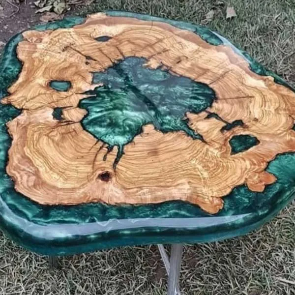 Epoxy Resin Furniture - Edge Circular Table - Choctaw