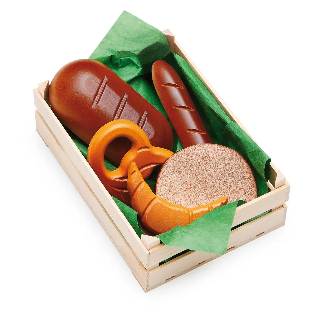 Erzi Assorted Baked Goods Wooden Play Food Set