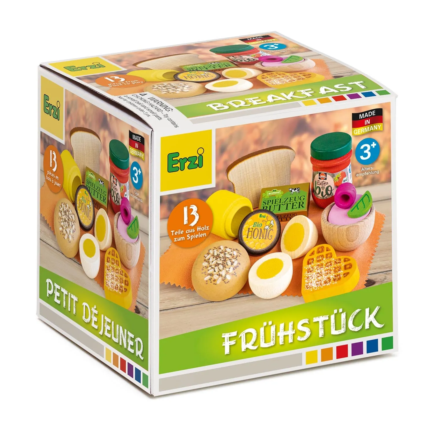 Erzi Breakfast Assortment Wooden Play Food Set