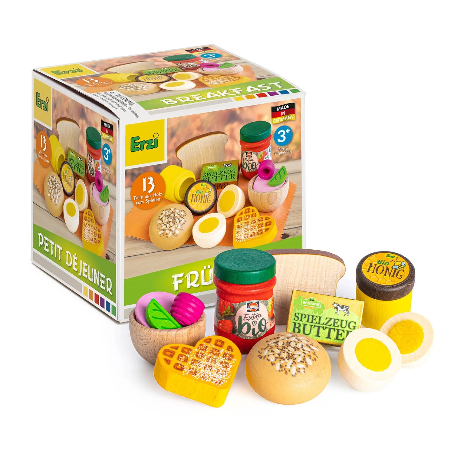 Erzi Breakfast Assortment Wooden Play Food Set