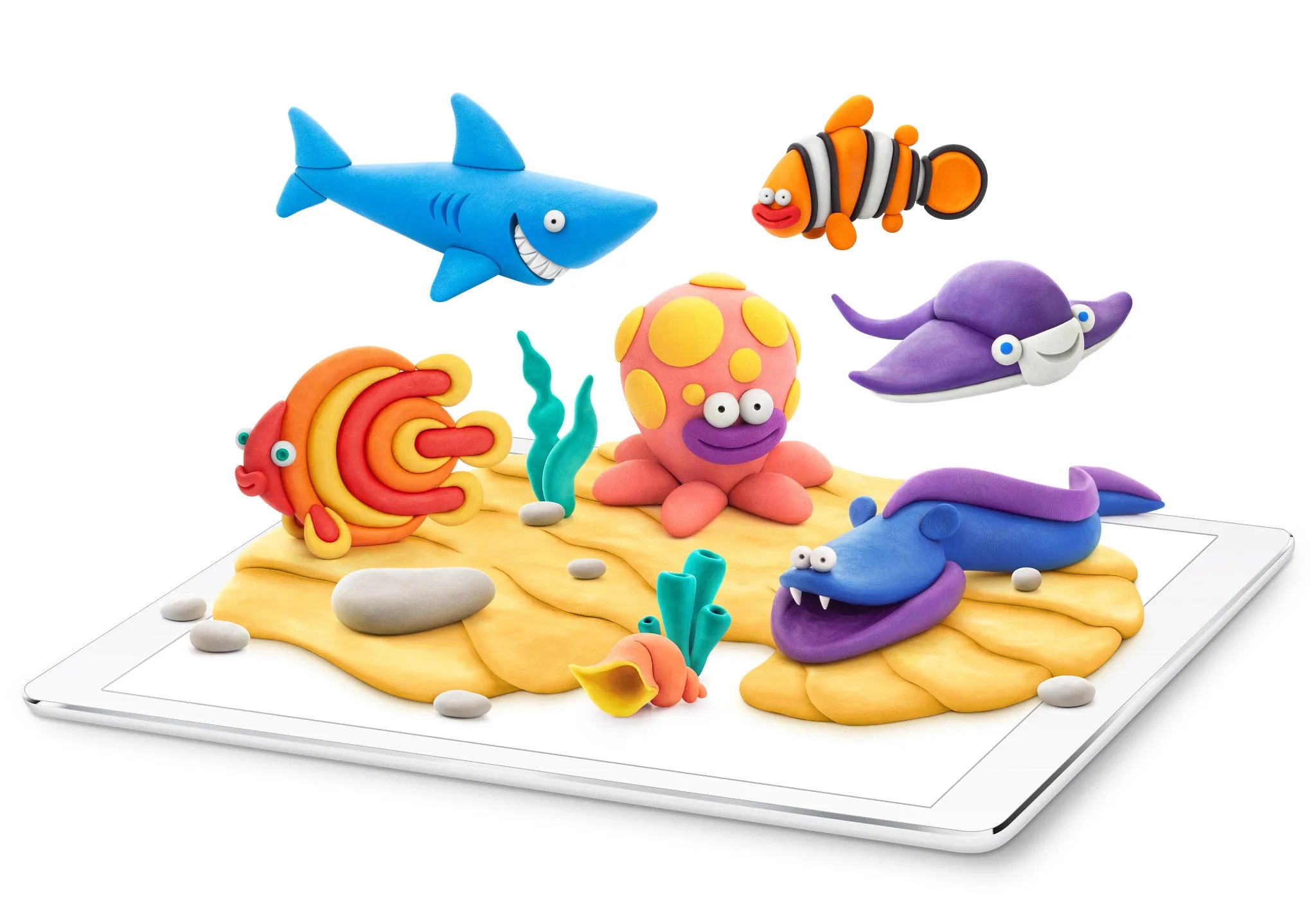 Fat Brain Toys® Hey Clay - Ocean Creatures