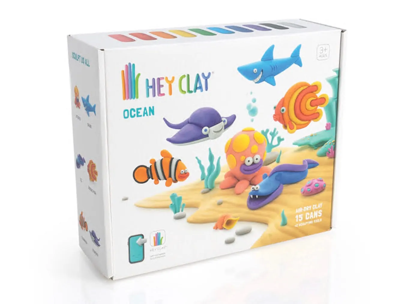 Fat Brain Toys - Hey Clay (Ocean, Monsters, Animals, and Dinos)