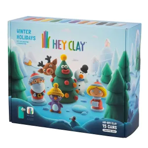 Fat Brain Toys® Hey Clay - Winter Holiday Set