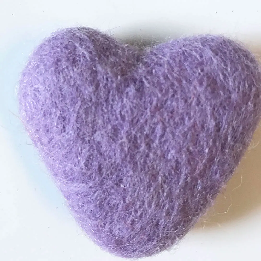 Felt Hearts Assorted Colours