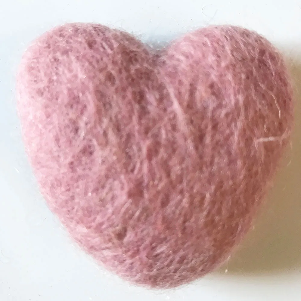 Felt Hearts Assorted Colours