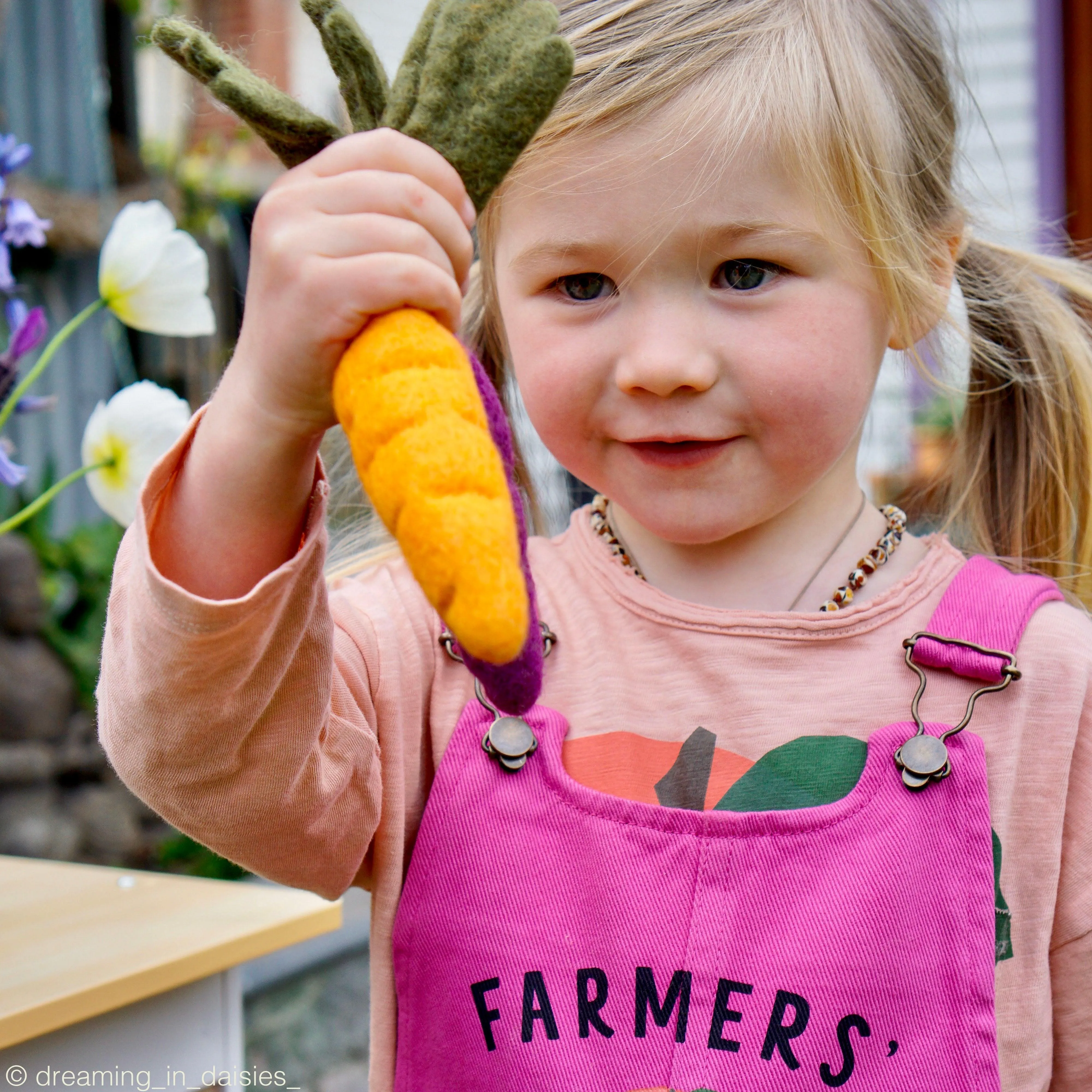 Felt Vegetables and Fruits Set A (Set of 14 pieces)