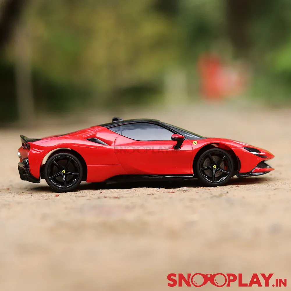 Ferrari SF90 Stradale Remote Control Car with Pistol Grip Controller (1:24 Scale)