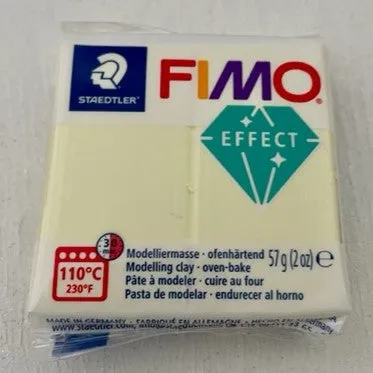 FIMO Effect Polymer Clay 57G Block Vanilla (105)